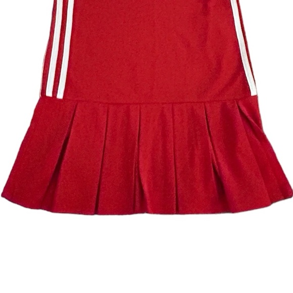 Adidas Red Sleeveless Tennis Dress Retail $35 - Picture 3 of 5